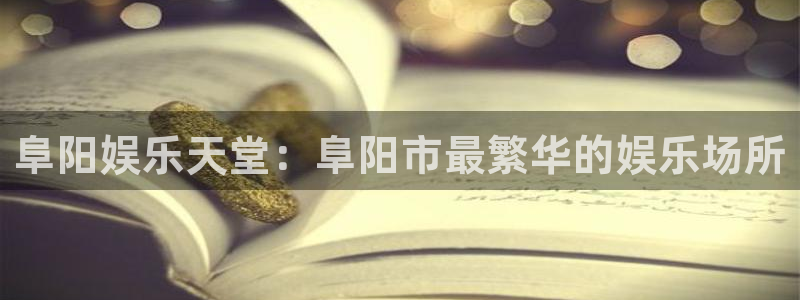 天富平台4官网：阜阳娱乐天堂：阜阳市最繁华的娱乐场所